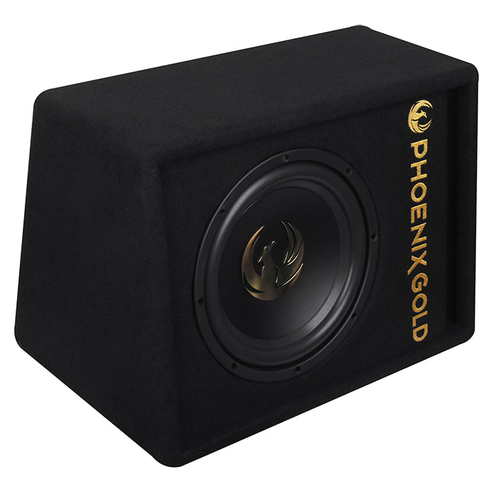 Phoenix Gold, 10" Aktiivinen Sub W. Kaapelit & Kauko-ohjain