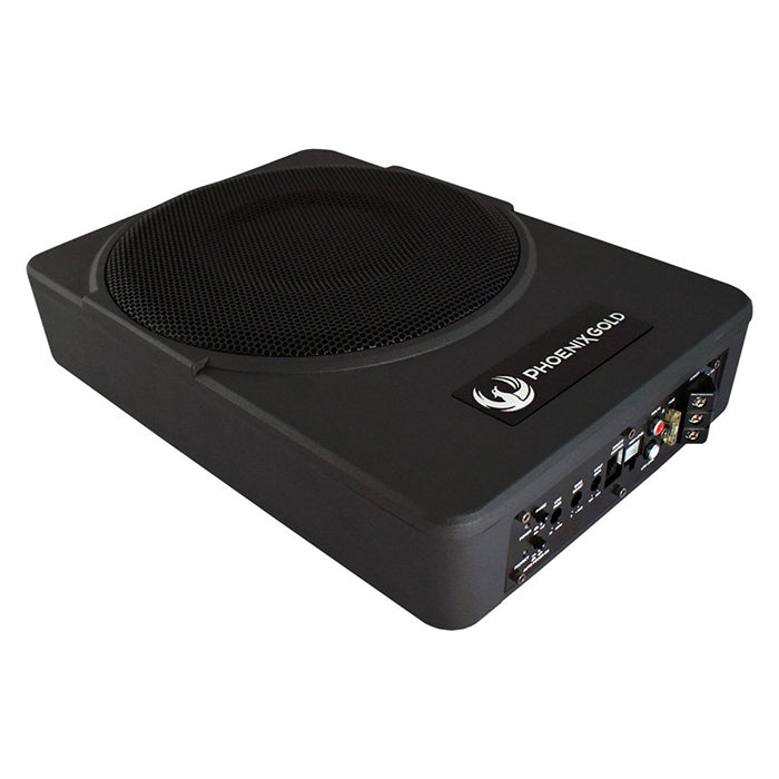 Phoenix Gold, 10” Aktiivinen Subwoofer Istuimen Alle 200W RMS