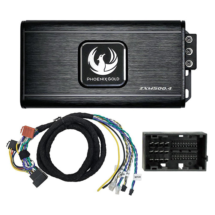 Phoenix Gold, Fiat 500W 4x125W Plug-n-play Förstärkare