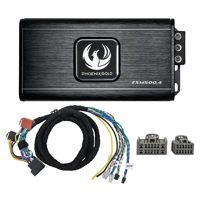 Phoenix Gold, Volvo 4x125W Plug-n-play Förstärkare — Passar till 2004-