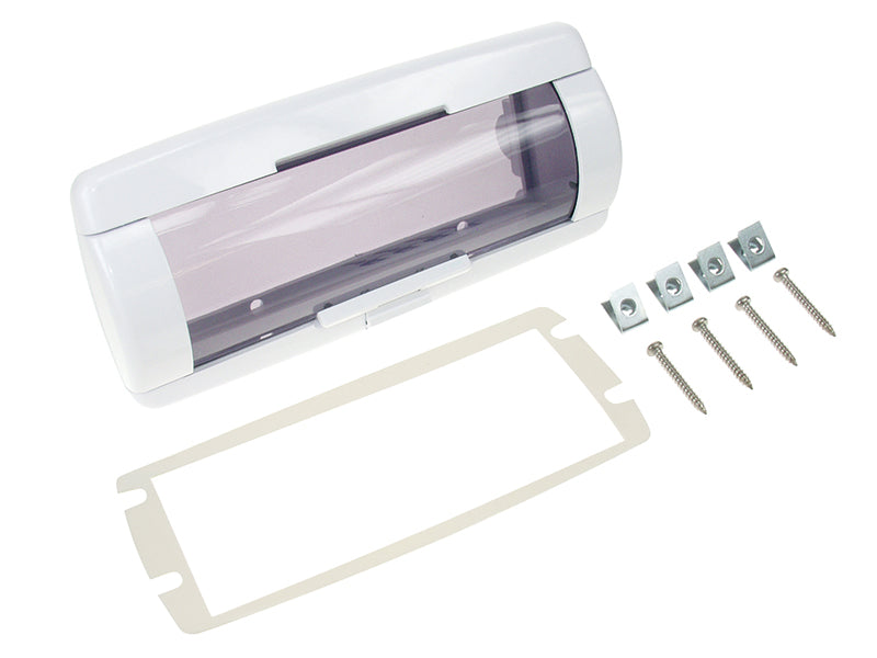 ACV, 1-DIN Radio Frame for Boat Splashproof White