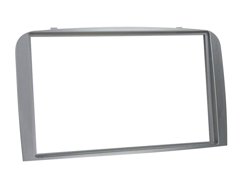 ACV, 2-DIN Radioblende Alfa Romeo 147 00-10/GT 03-10 Silber