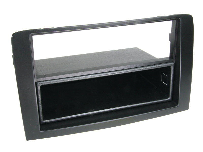 ACV, 2-DIN Radioblende Schwarz — Passend für Fiat Idea 2005-