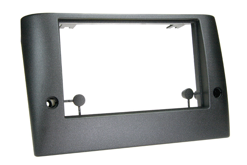 ACV, 2-DIN Radio Frame Black — Fits Fiat Stilo 2005-
