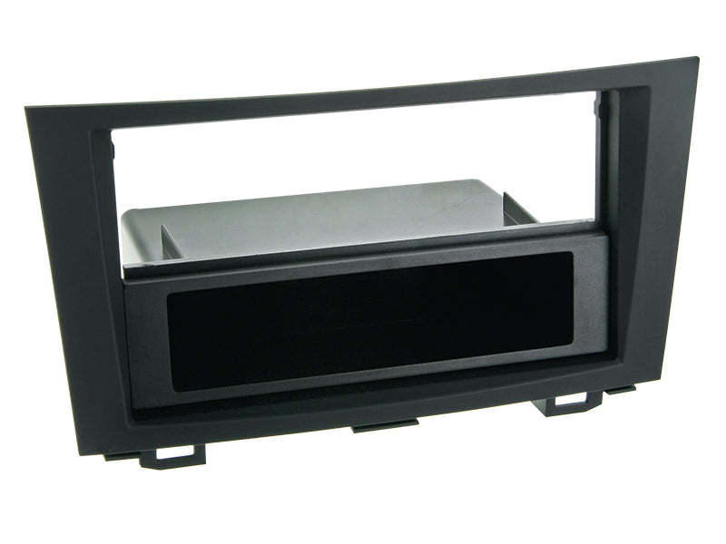 ACV, Marco de Radio Negro con Compartimento — Compatible con 2-DIN CR-V 2007-