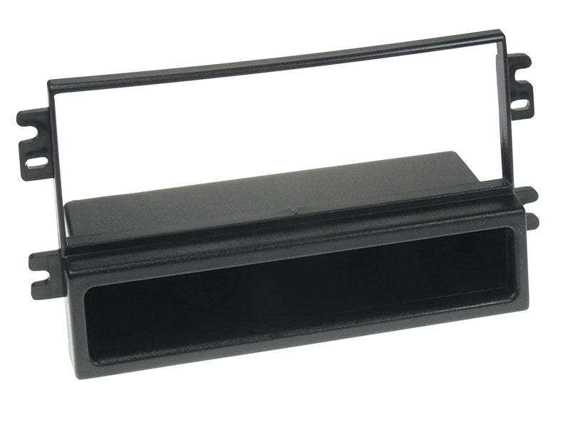 ACV, Radio Frame Black With Pocket — Fits Carens II 2004-