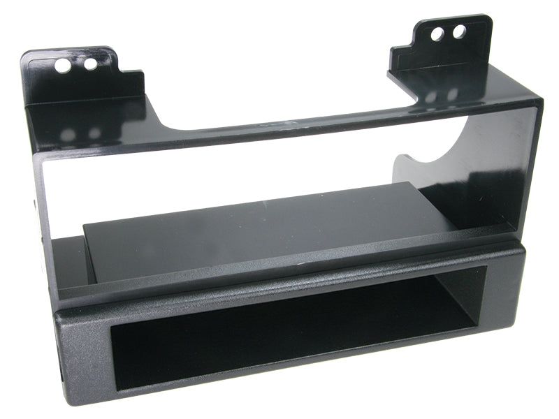 ACV, Radio Frame Black With Compartment — Fits Carnival 2006-