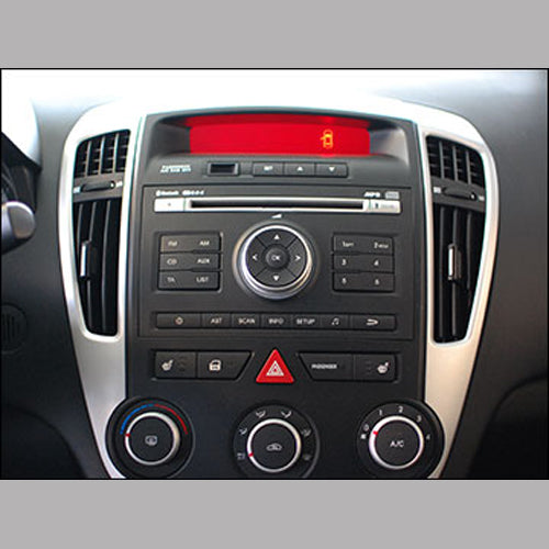 ACV, Kit 2-DIN Negro Con Compartimento — Compatible Con KIA Cee'd 2010-