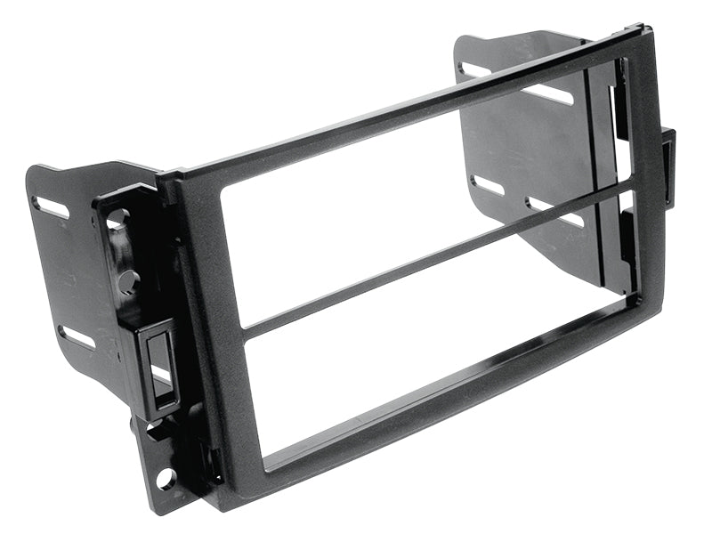 ACV, Marco de radio 07 Negro — Compatible con 2-DIN Hummer h3 2005-