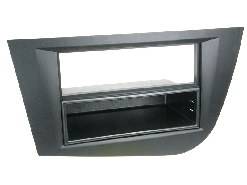 ACV, 2-DIN Radio Frame Black — Fits Seat Leon 2005-2009
