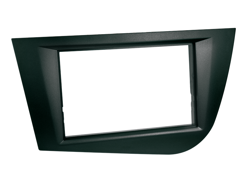 ACV, Marco de Radio Negro — Compatible con 2-DIN Leon 2005-