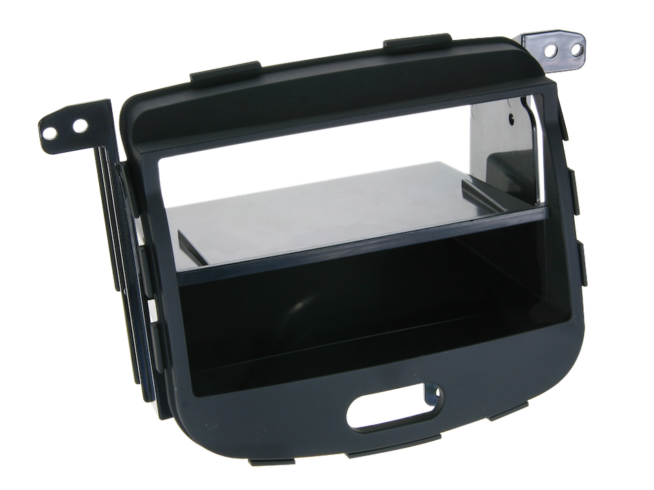 ACV, Marco de Radio 2-DIN Negro — Compatible con Hyundai i10 2008-