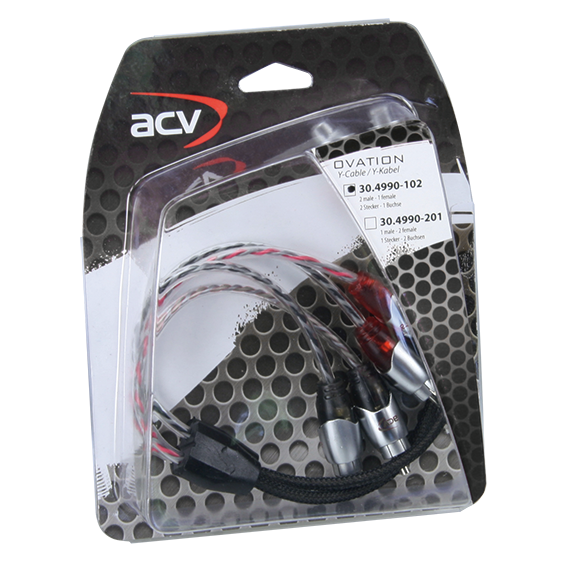 ACV, Y-phonokabel 2 Hon -> 4 Han Exclusive