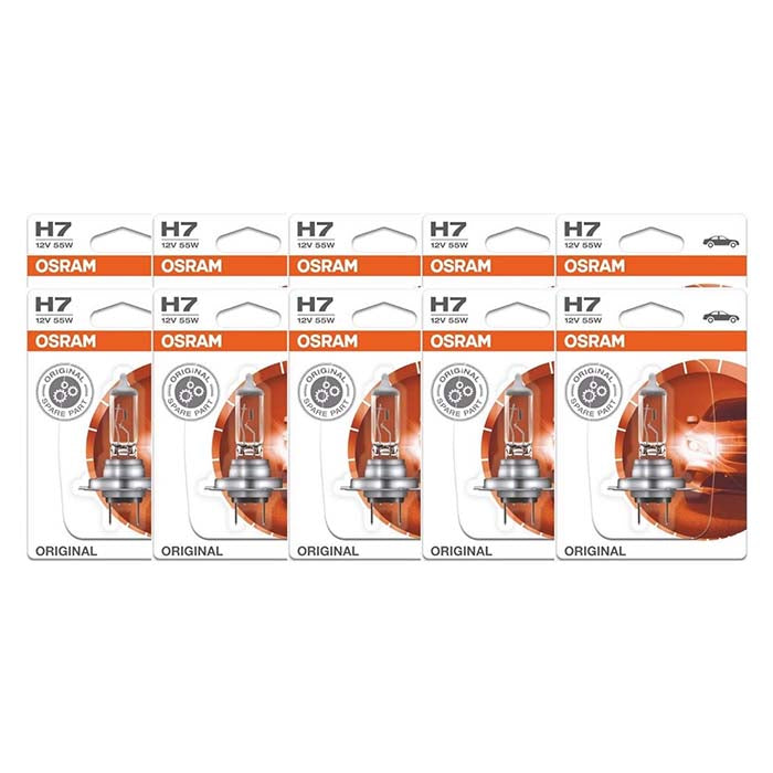 Osram, H7 12V Lamppupaketti 200 Kpl.