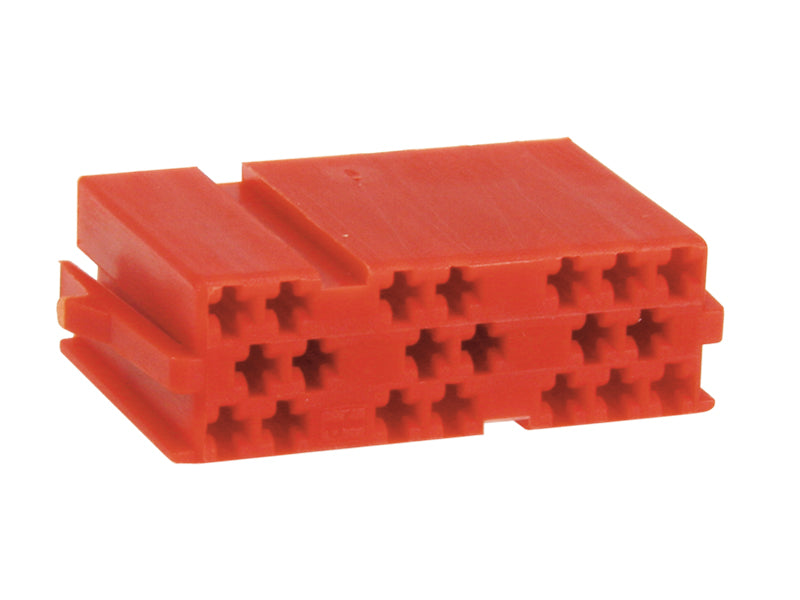 ACV, 20 Pin - Housing for Mini-Isostick Red