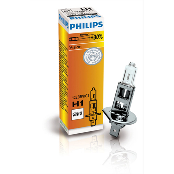 Philips, Vision H1 55W 12V - 1 Kpl.
