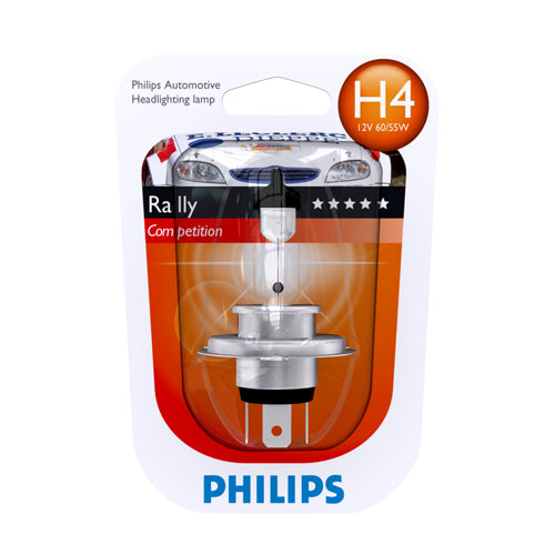 Philips, Rally H4 100/90W 12V - 1 kpl.