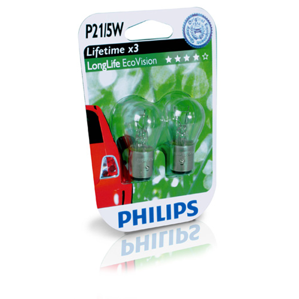 Philips, Longlife Ecovision 21/5W 12V - Setti