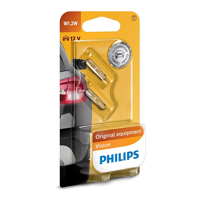Philips, Vision 1,2W 12V Instrumenttulppa - Setti