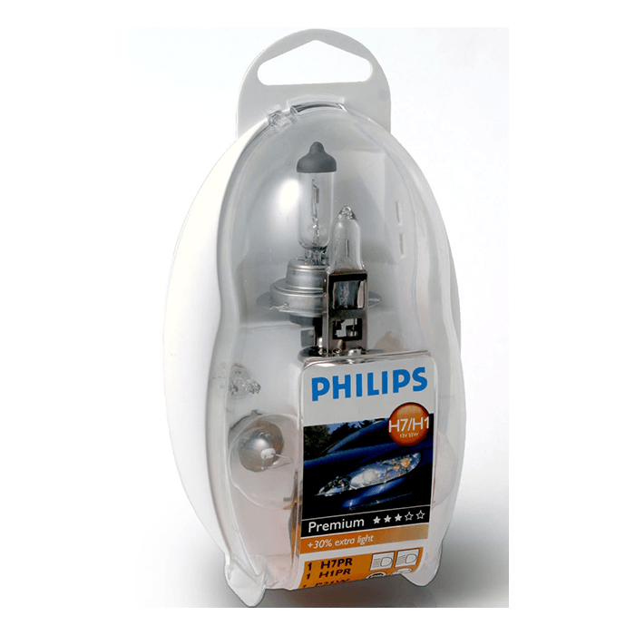 Philips, Premium H1/H7 12V Varahehkulamppu Setti