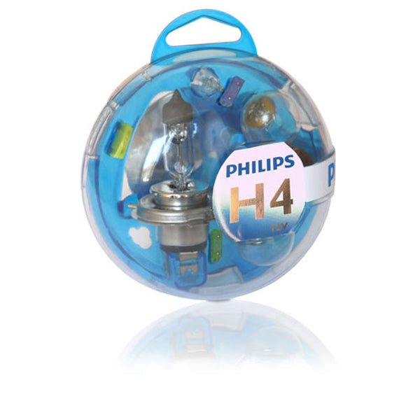 Philips, H4 Spare Bulb Kit