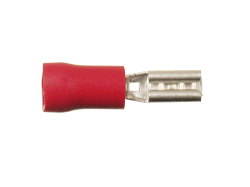 ACV, Kaapelikenkä Punainen 2,8mm / 100 kpl (tasainen Nainen)