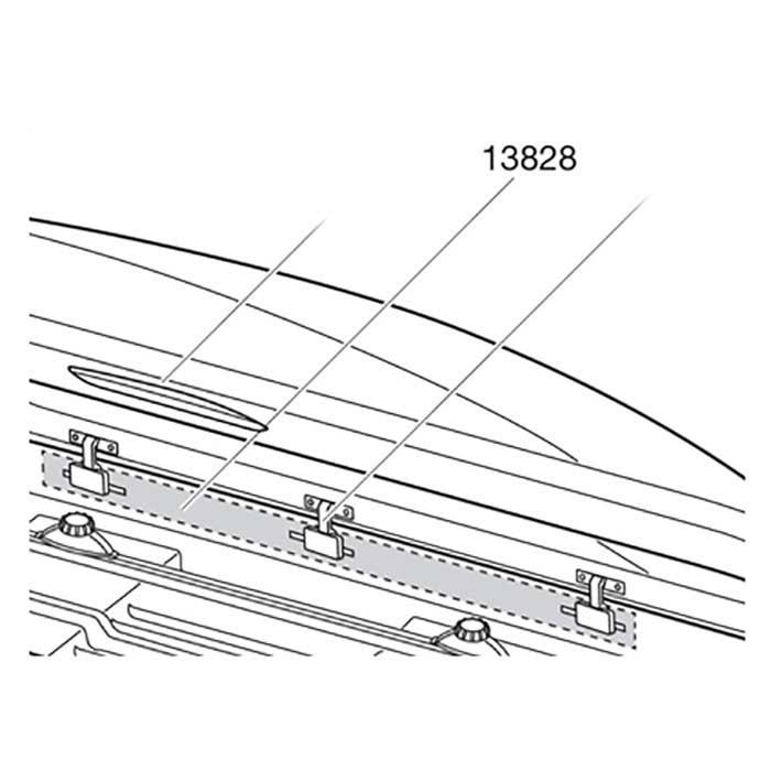 Thule, Lock Rail for Touring 600