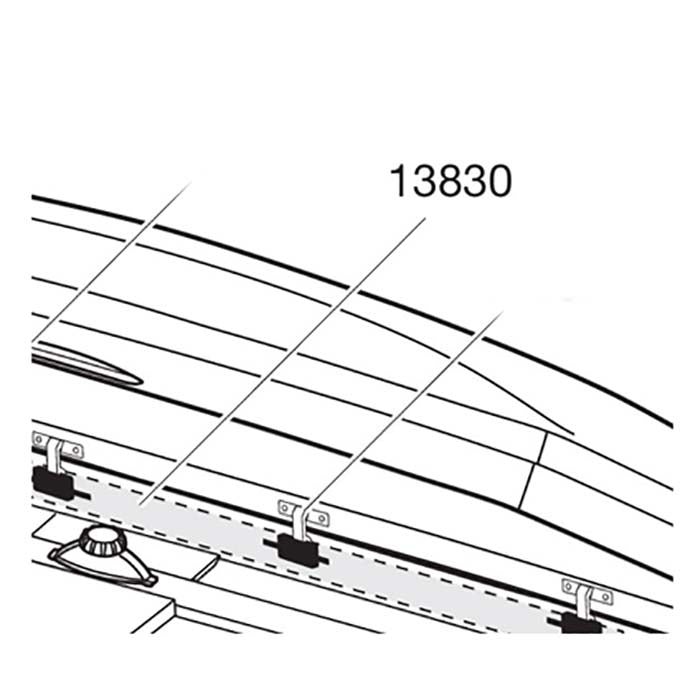 Thule, Rail de verrouillage pour Touring 700