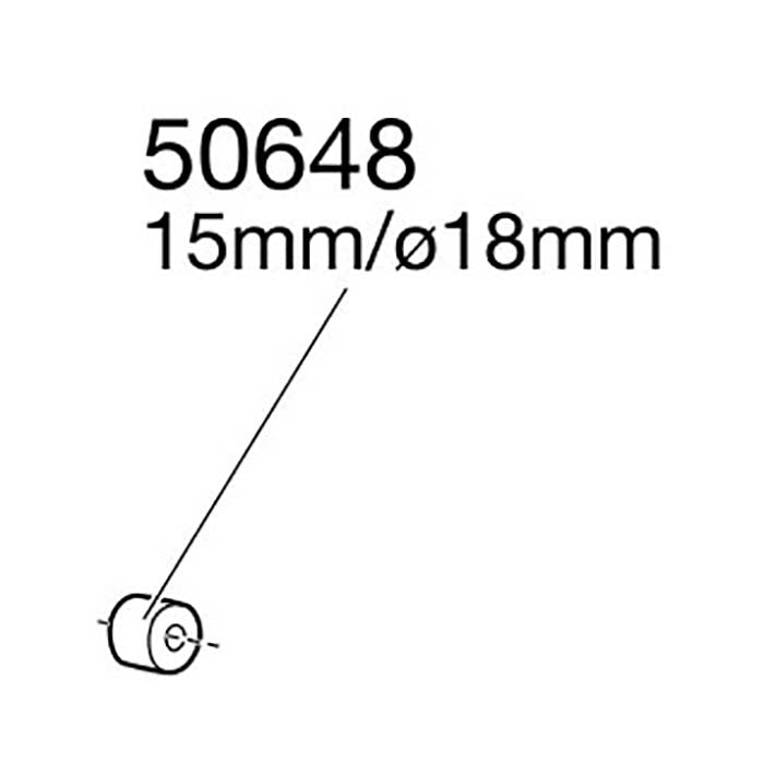 Thule, Plastová deska 15mm ø18 Černá