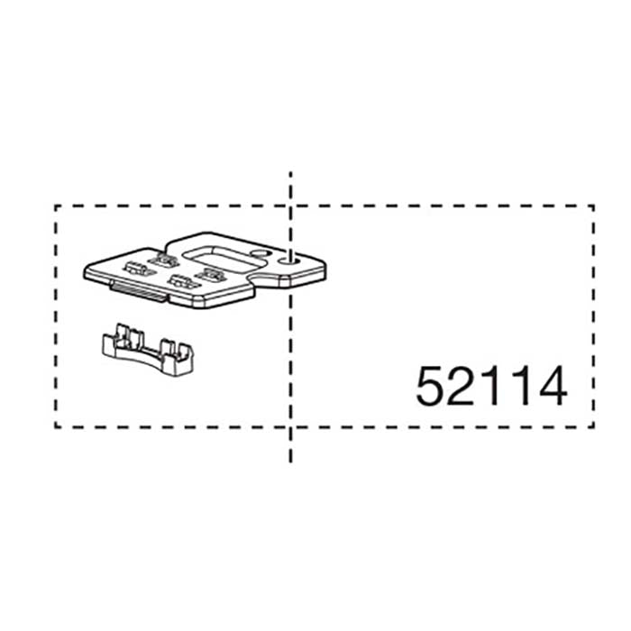 Thule, monteringsplate, bak 591/561