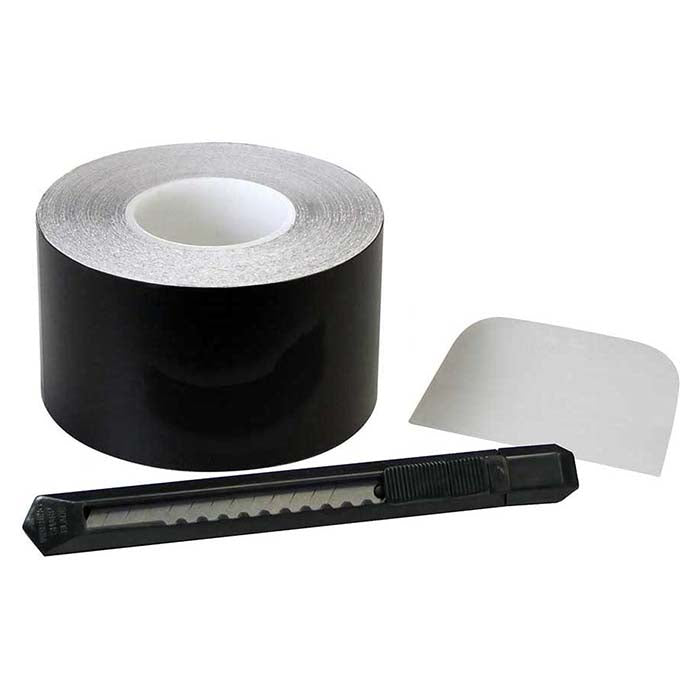 Foliatec, Chrome Delete Kalvo Setti Mattamusta 5cm x 15M