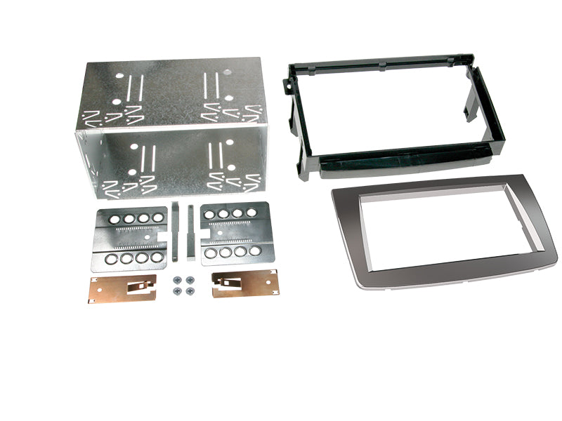 ACV, Kit 2-DIN Plata — Compatible con Alfa Mito 2008-