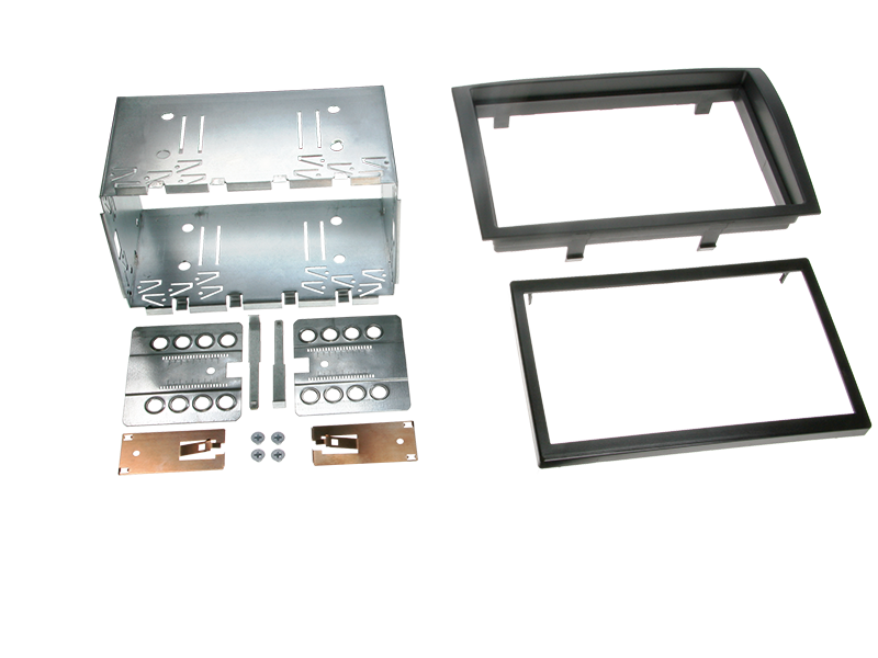 ACV, 2-DIN Kit Jumper/ducato/boxer Musta