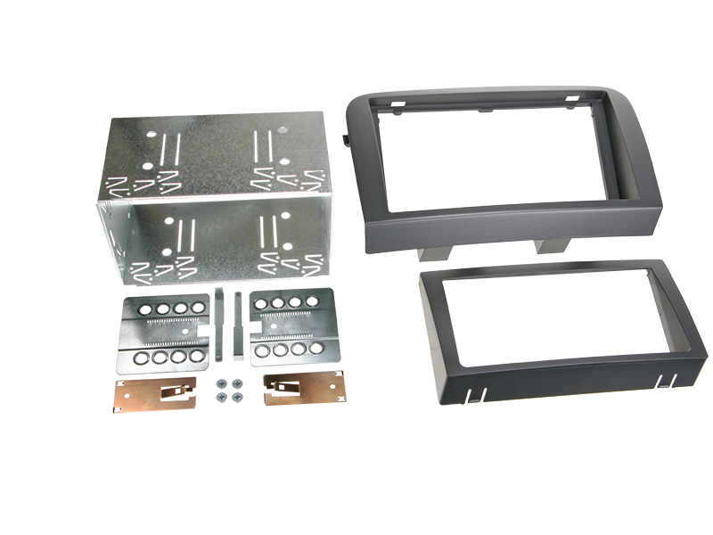 ACV, 2-DIN Kit Antrasiitti — Sopii Fiat Croma 2005-