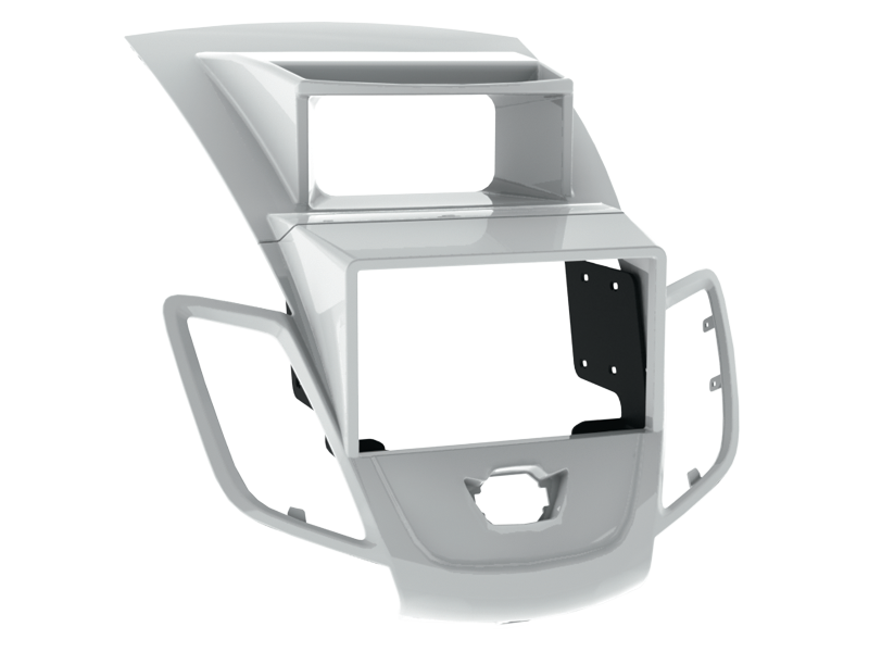 ACV, 2-DIN Kit Silver — Passar till Ford Fiesta 10/ 2008-