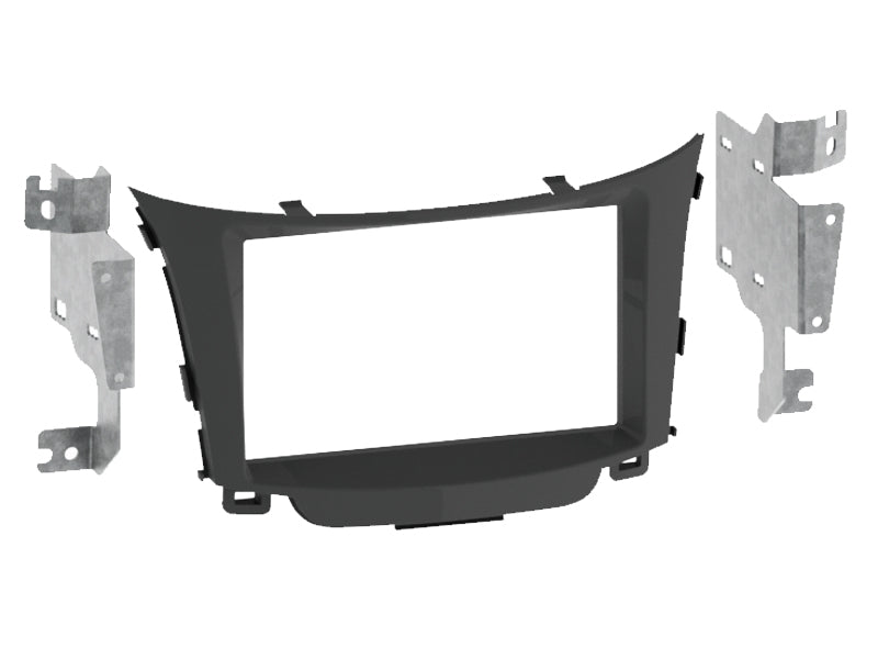 ACV, Kit 2-DIN Noir — Compatible avec Hyundai i30 3/ 2012-