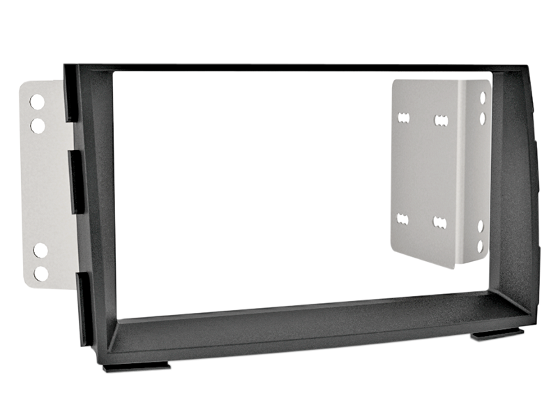 ACV, 2-DIN Kit Zwart — Geschikt voor KIA Venga 2010-
