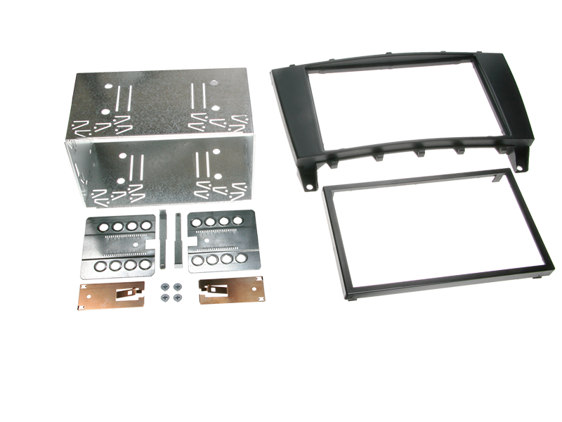 ACV, 2-DIN Zwart — Geschikt voor Kit w203 2004-