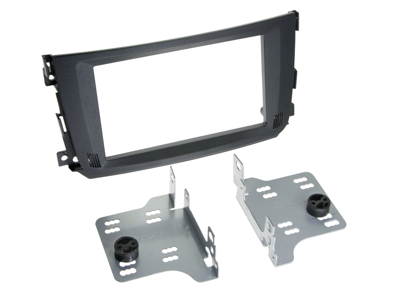 ACV, 2-DIN Zwart — Geschikt voor Kit Smart Fortwo 2010-