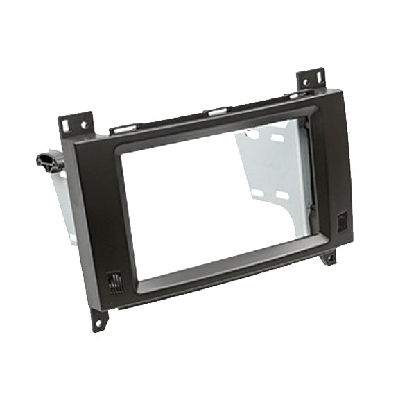ACV, Zestaw 2-DIN Mercedes C169, W169, T245, W447 Czarny