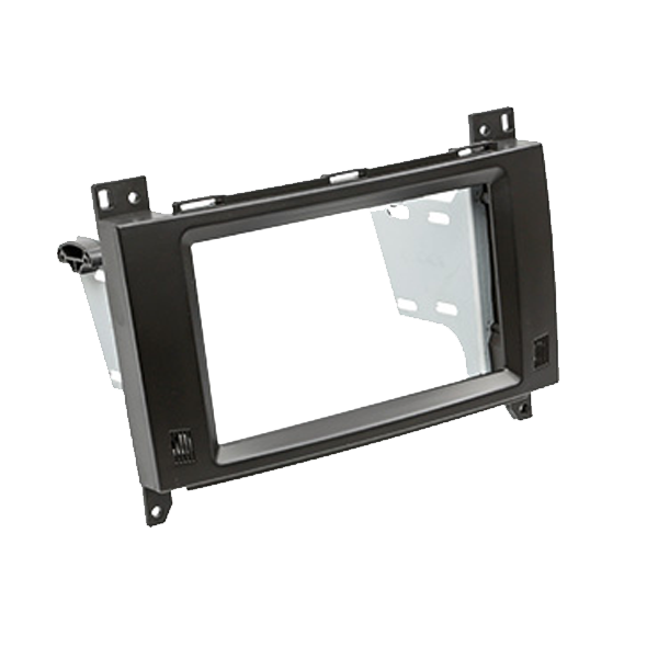 ACV, 2-DIN Kit Mercedes C169, W169, T245, W447 Musta