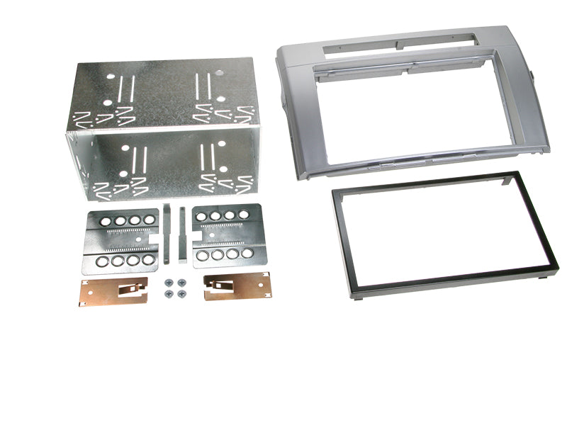 ACV, Kit 2-DIN Corolla Verso ->09 Argent
