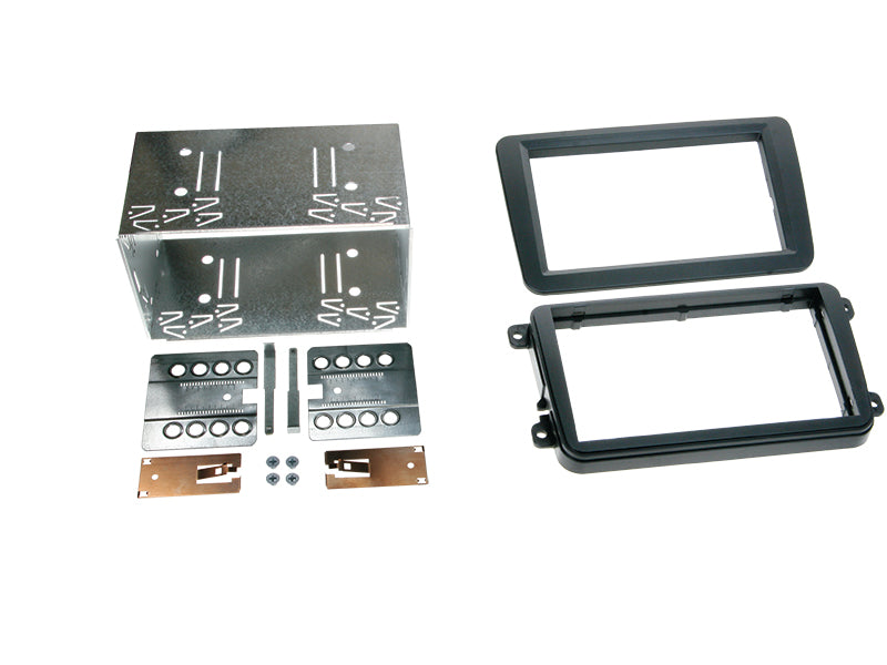 ACV, 2-DIN Kit Vw/seat/skoda Musta
