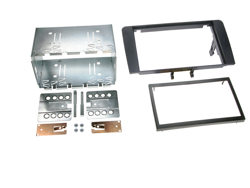 ACV, Zestaw 2-DIN /07-> Czarna Guma — Pasuje do Audi A3 2003-