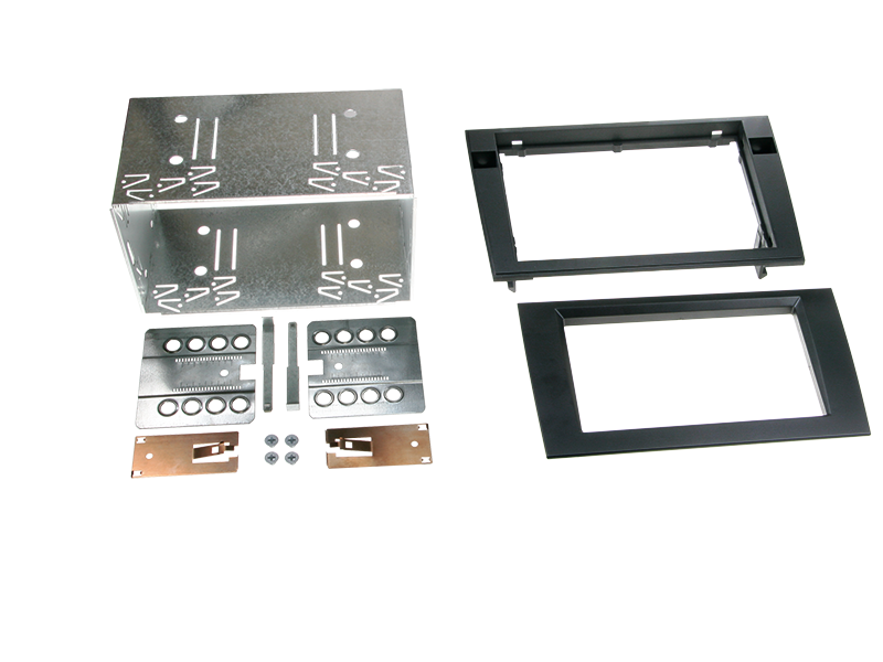 ACV, 2-DIN Radiokehys Audi A4(8E)/Seat Exeo(3R) Musta