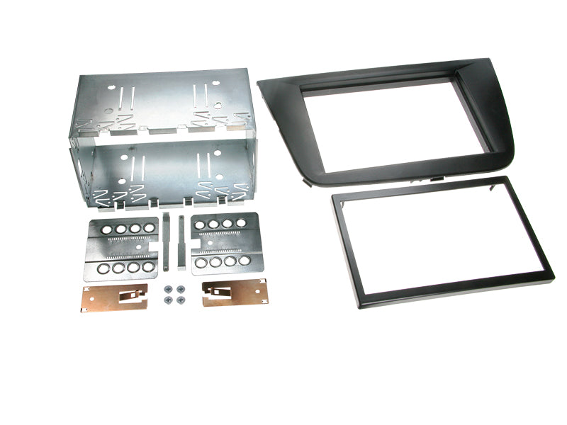ACV, Zestaw 2-DIN Czarny — Pasuje do Seat Leon 1p 9/ 2005-2010
