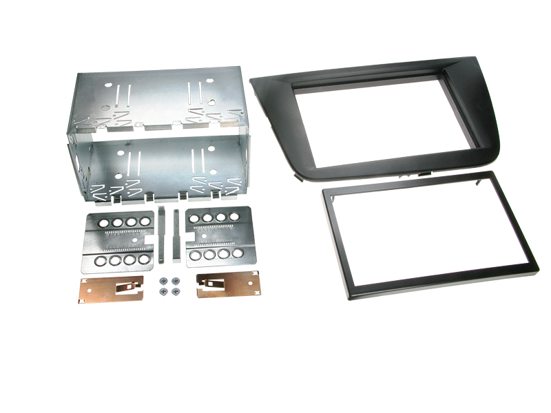 ACV, 2-DIN Kit Svart — Passar till Seat Leon 1p 9/ 2005-2010
