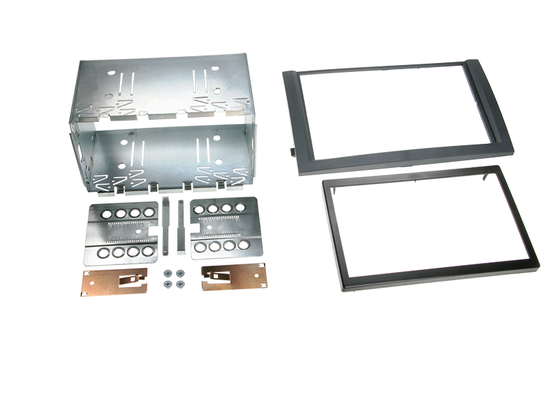 ACV, 2-DIN 06 Svart — Passar till Kit Fabia 2003-