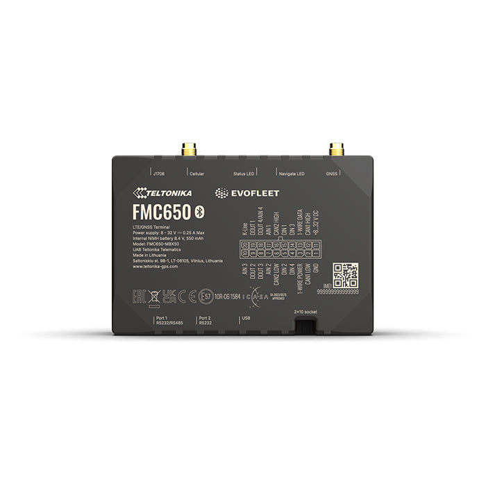 EvoFleet EVO650 camión 4G GPS tacógrafo