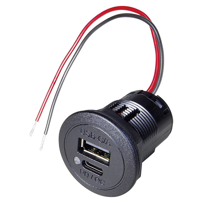 Procar, Usb-c / Usb-a Liitin Asennettavaksi